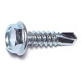 Buildright Self-Drilling Screw, #10 x 3/4 in, Zinc Plated Steel Hex Head Hex Drive, 7000 PK 07771
